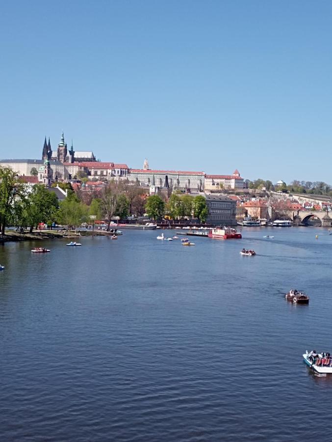 Designed Apartment Next To Vaclav Square With Terrace And Private Garage Prag Exteriör bild